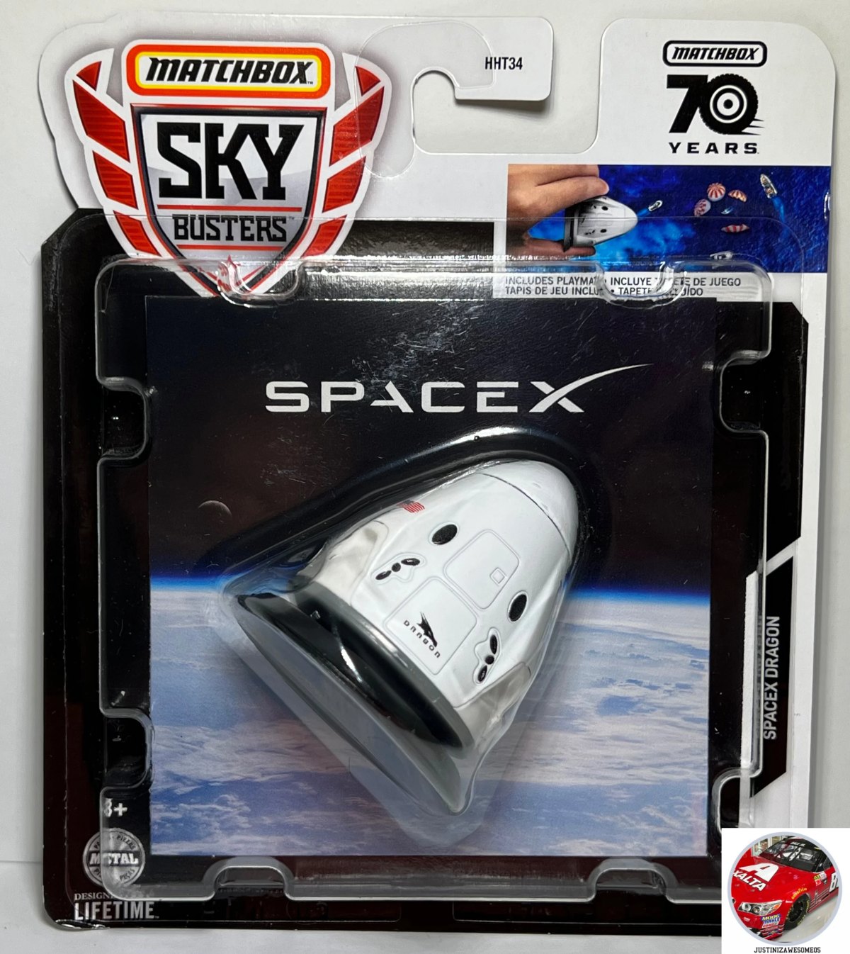 Hot Wheels SpaceX Dragon