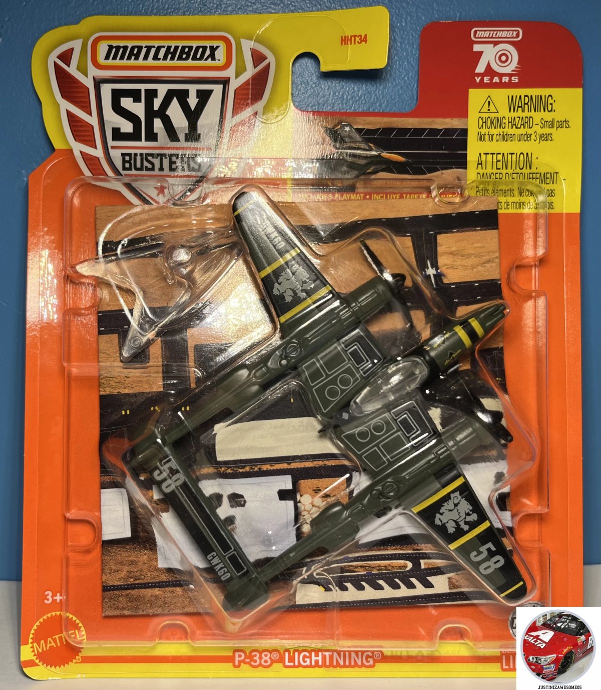 Hot Wheels Lockheed P-38 Lightning