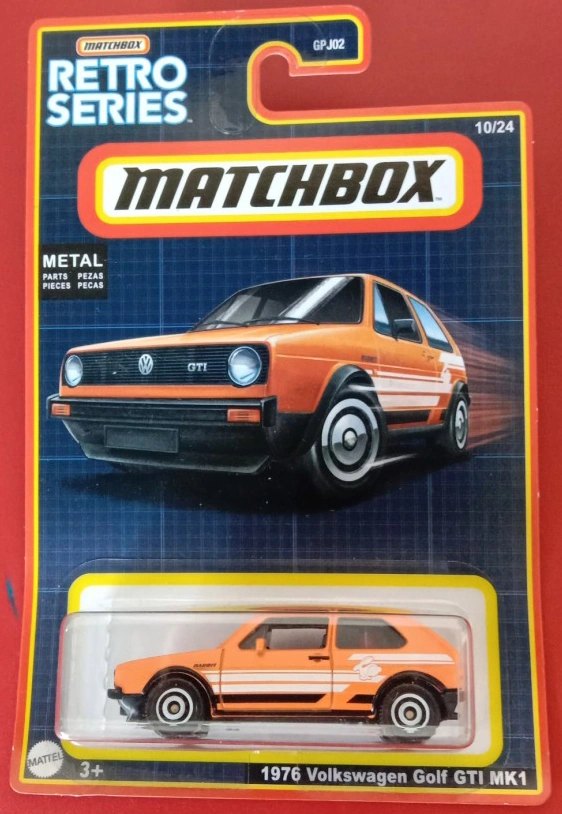 Hot Wheels 1976 Volkswagen Golf GTI MK1