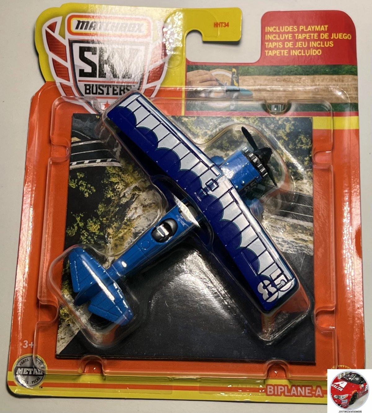 Hot Wheels Biplane-A