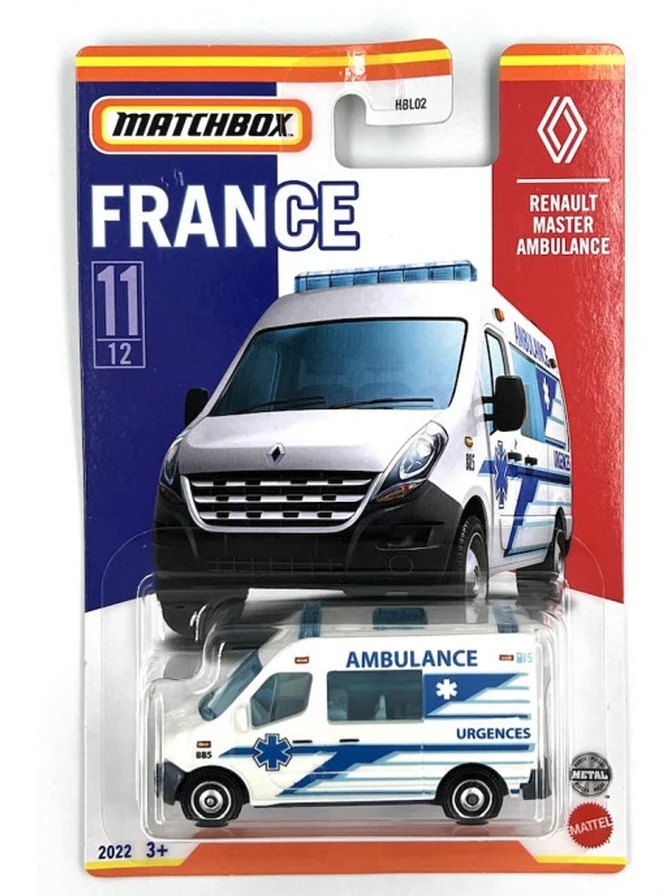 Hot Wheels Reult Master Ambulance
