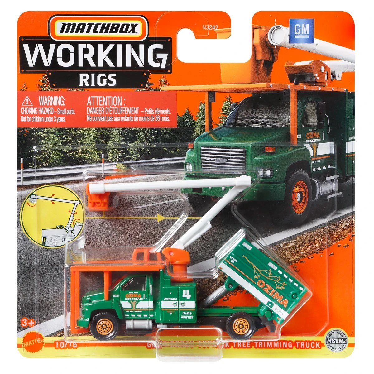 Hot Wheels GMC C8500 Topkick Tree Trimming Truck
