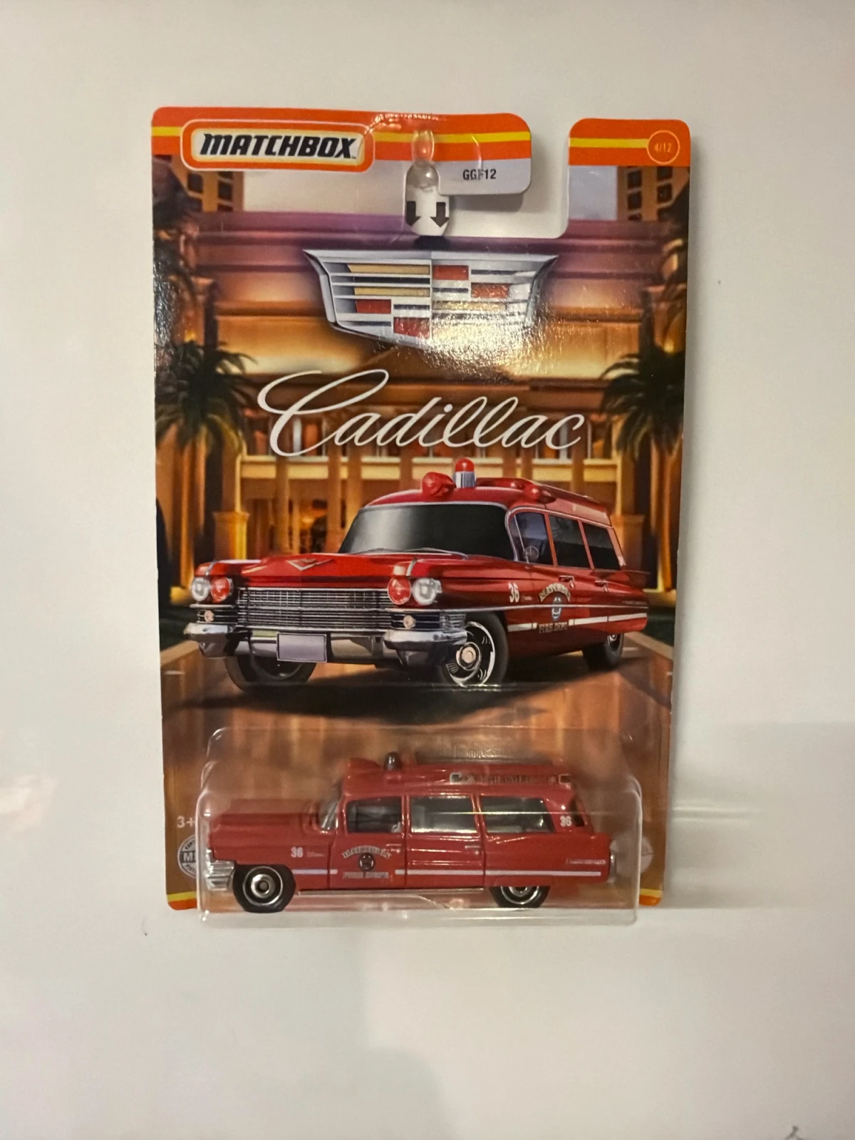 2021 1963 Cadillac Ambulance Red: Long Card: Image 2