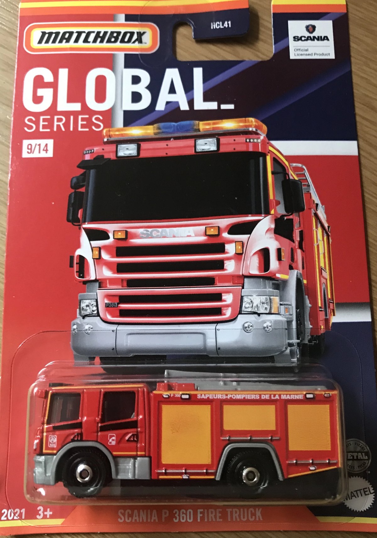 Hot Wheels Scania P 360 Fire Truck