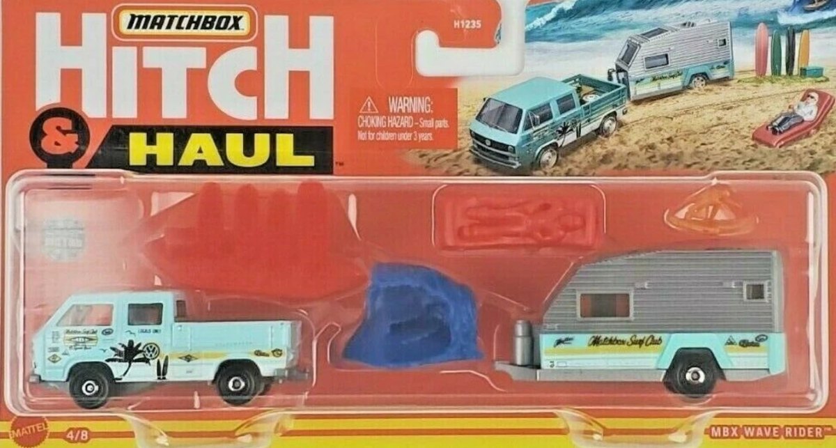 Hot Wheels Volkswagen Transporter Cab