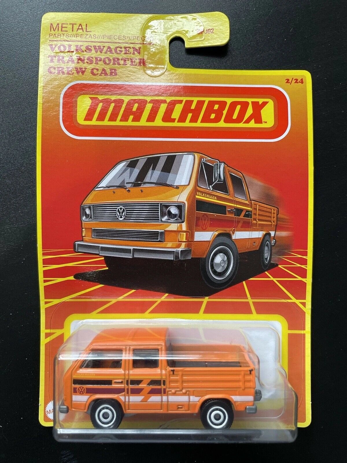 Hot Wheels Volkswagen Transporter Crew Cab