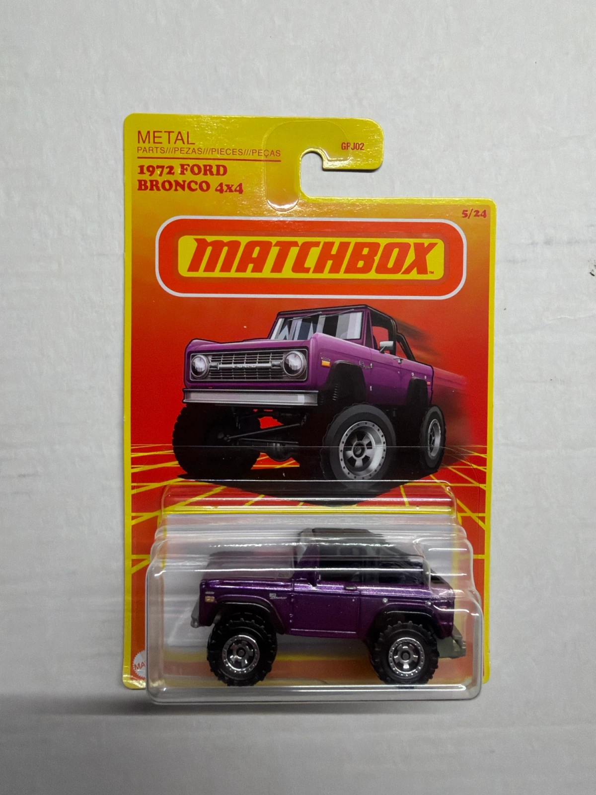 2021 1972 Ford Bronco 4x4 Purple: Long Card: Image 2