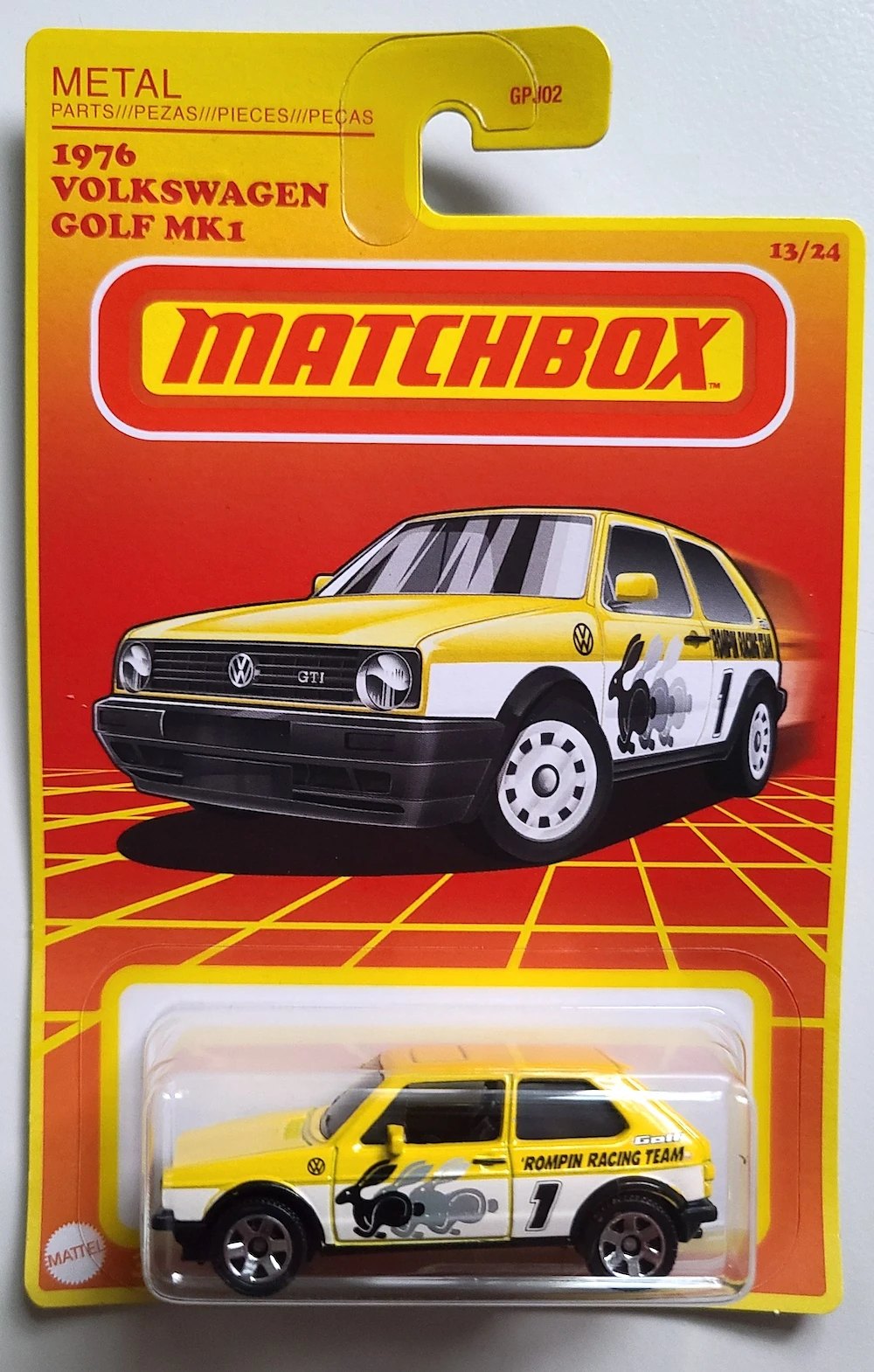 Hot Wheels 1976 Volkswagen Golf MK1