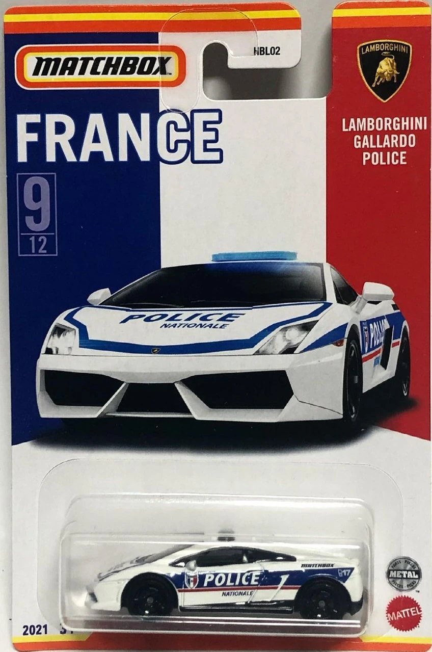 Hot Wheels Lamborghini Gallardo Police