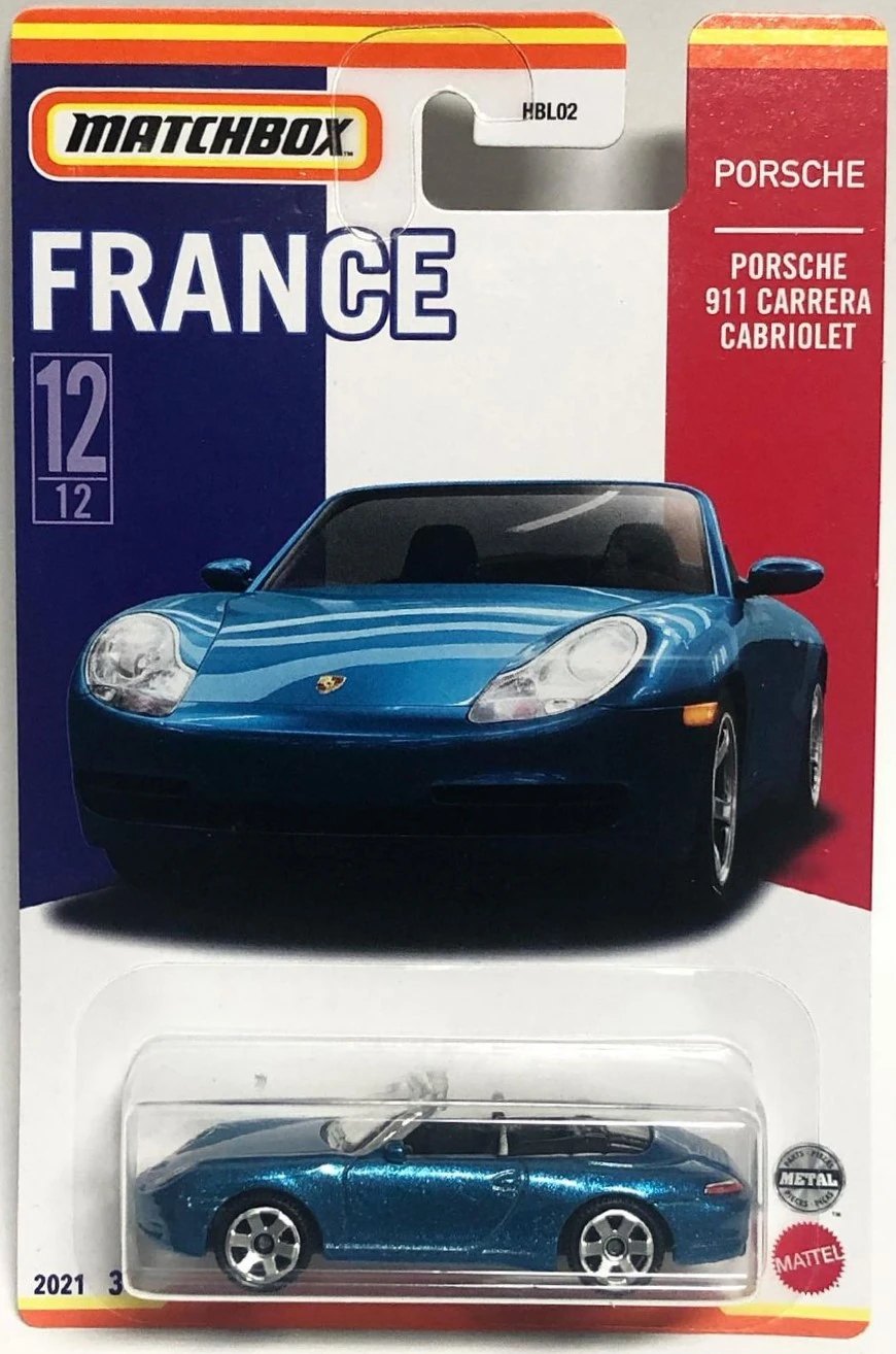 Hot Wheels Porsche 911 Carrera Cabriolet
