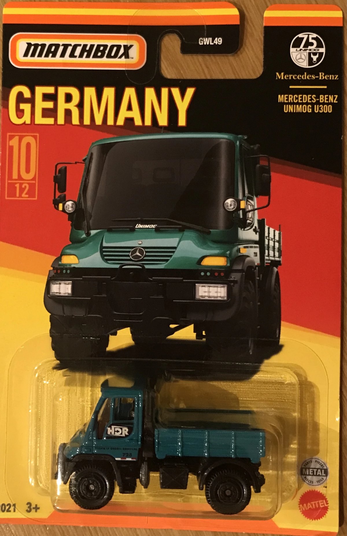 Hot Wheels Mercedes-Benz Unimog U300