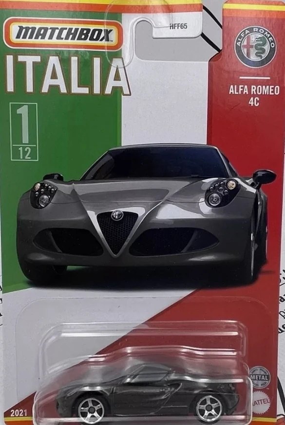 Hot Wheels Alfa Romeo 4C