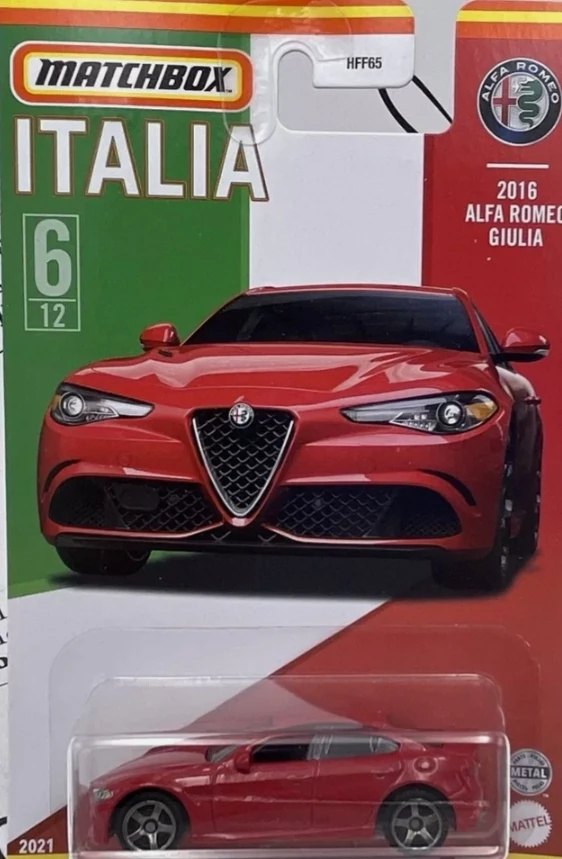 Hot Wheels 2016 Alfa Romeo Giulia