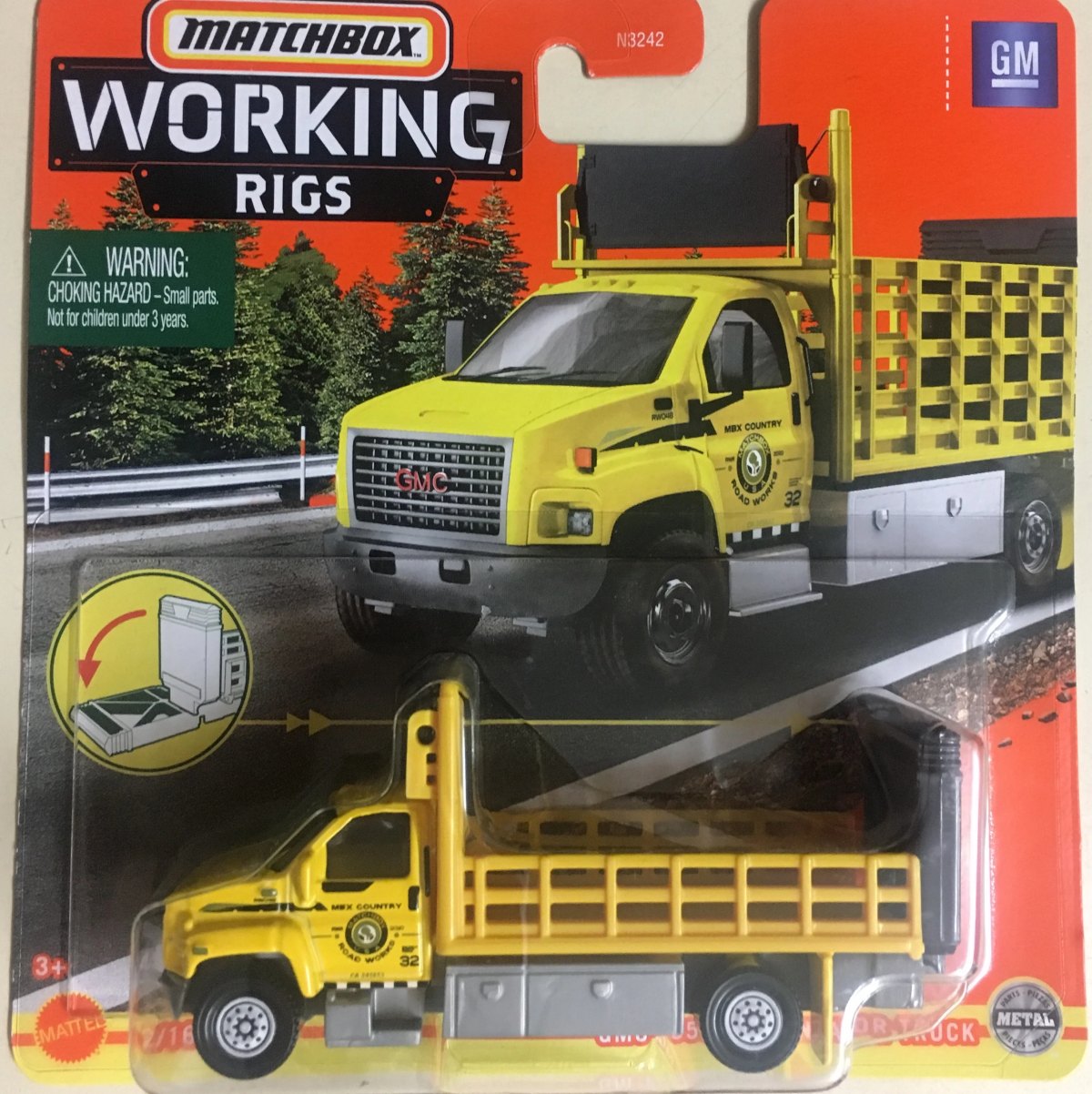 Hot Wheels GMC 3500 Attenuator Truck