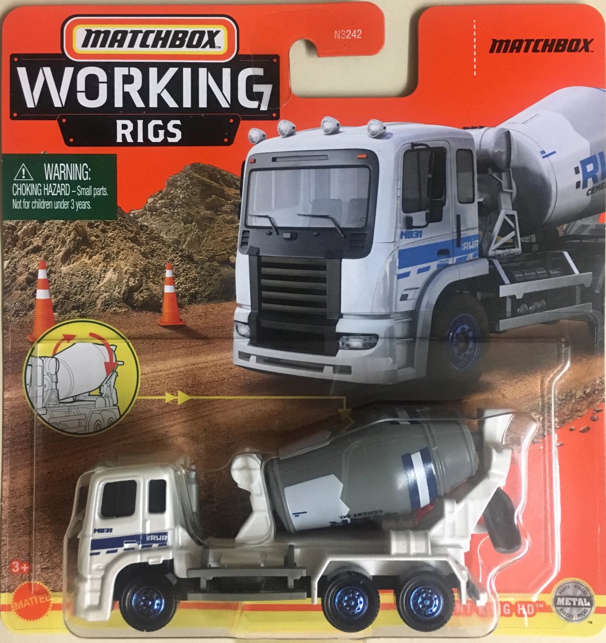 Hot Wheels Cement King HD