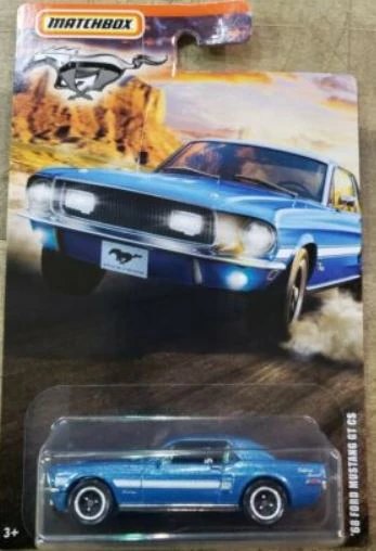 Hot Wheels ´68 Ford Mustang GT CS