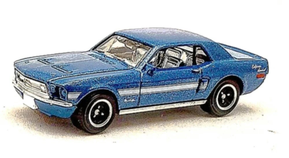 2020 68 Ford Mustang GT CS Blue: No package: Image 2