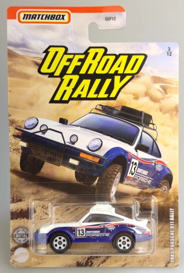 Hot Wheels 1985 Porsche 911 Rally