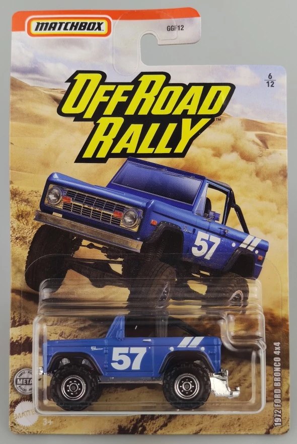 Hot Wheels 1972 Ford Bronco 4x4
