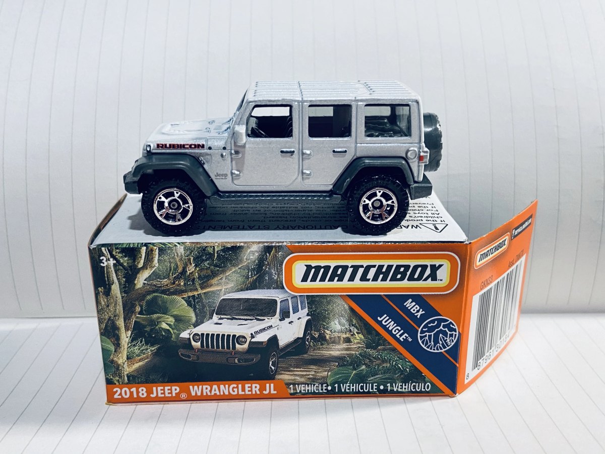 Hot Wheels 2018 Jeep Wrangler JL