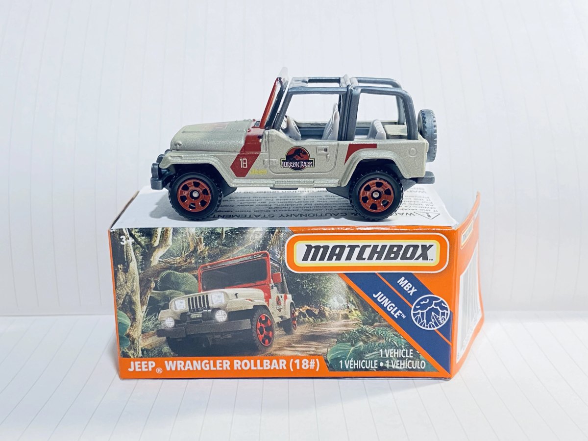 Hot Wheels Jeep Wrangler Rollbar (18#)
