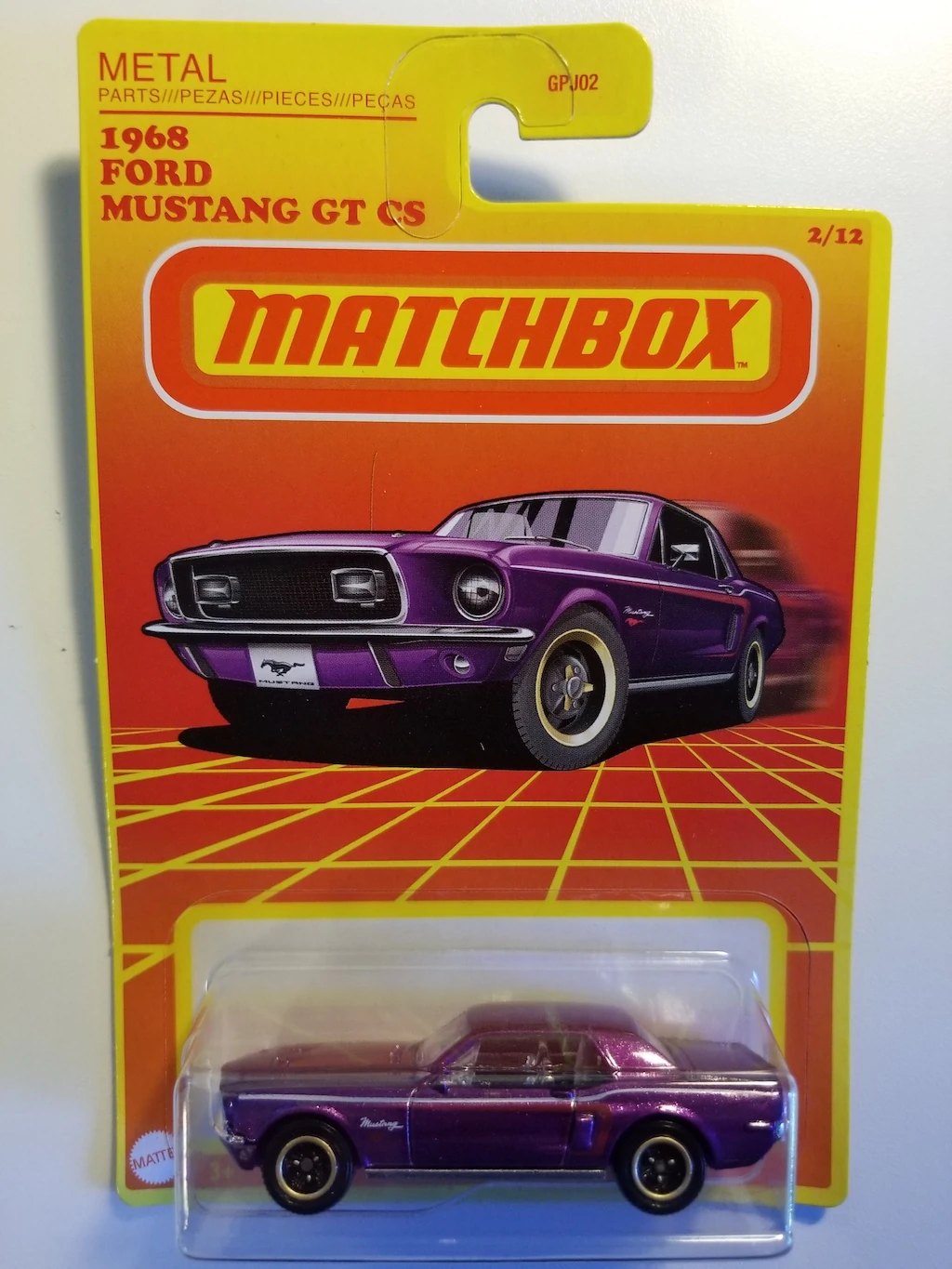 Hot Wheels 1968 Ford Mustang GT CS