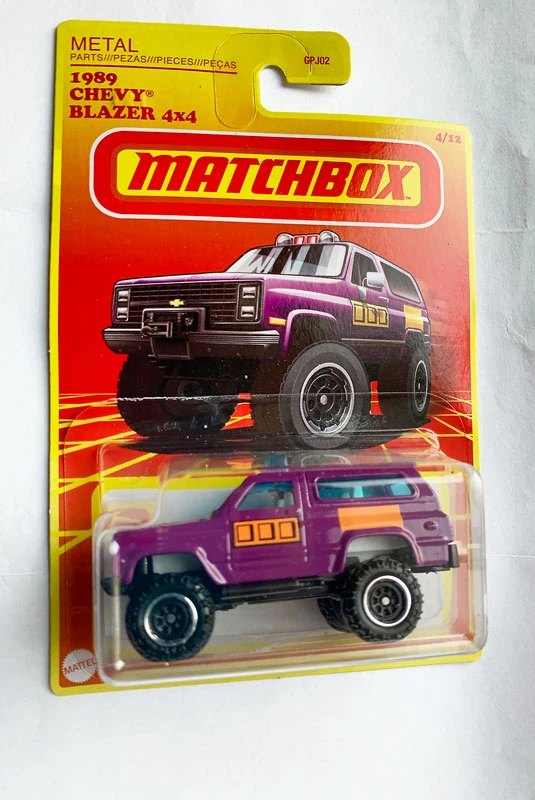 Hot Wheels 1989 Chevy Blazer 4x4
