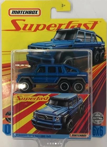 Hot Wheels Mercedes-Benz G63 AMG 6x6