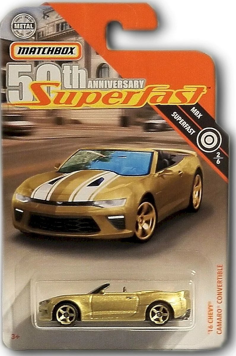 Hot Wheels ´16 Chevy Camaro Convertible
