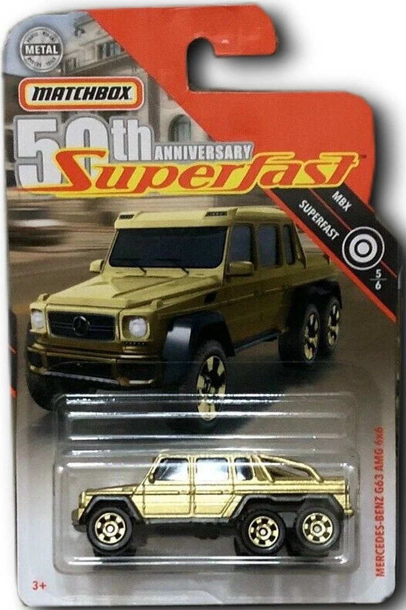 Hot Wheels Mercedes-Benz G63 AMG 6x6