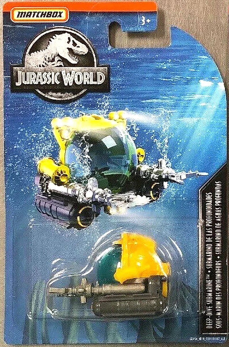 Hot Wheels Deep-Dive Submarine