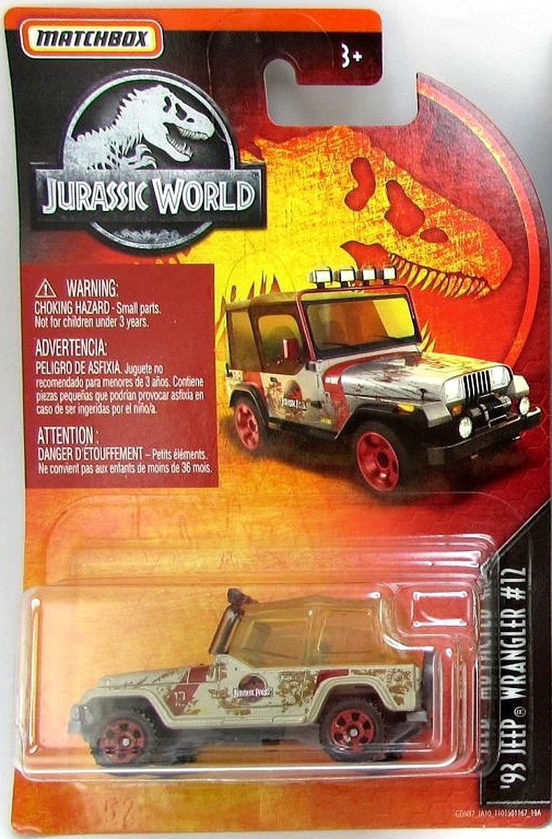 Hot Wheels ‘93 Jeep Wrangler #12