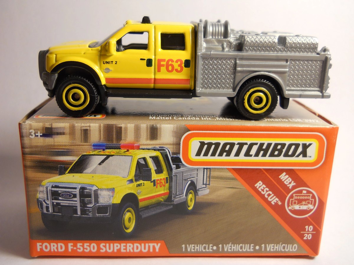 Hot Wheels Ford F-550 Super Duty