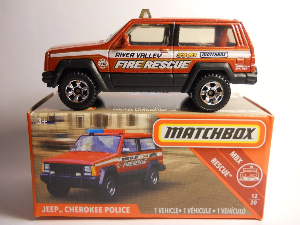 Hot Wheels Jeep Cherokee Police