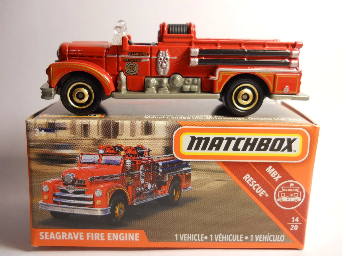 Hot Wheels Seagrave Fire Engine