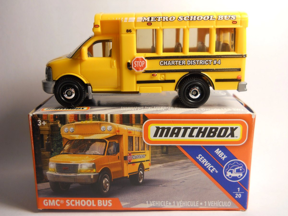 Hot Wheels GMC School Bus