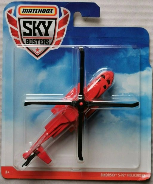 Hot Wheels Sikorsky S-92 Helicopter