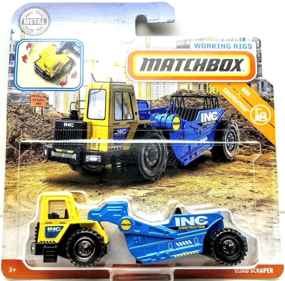 Hot Wheels Road Scraper