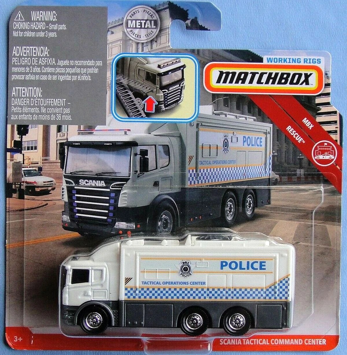 Hot Wheels Scania Tactical Command Center