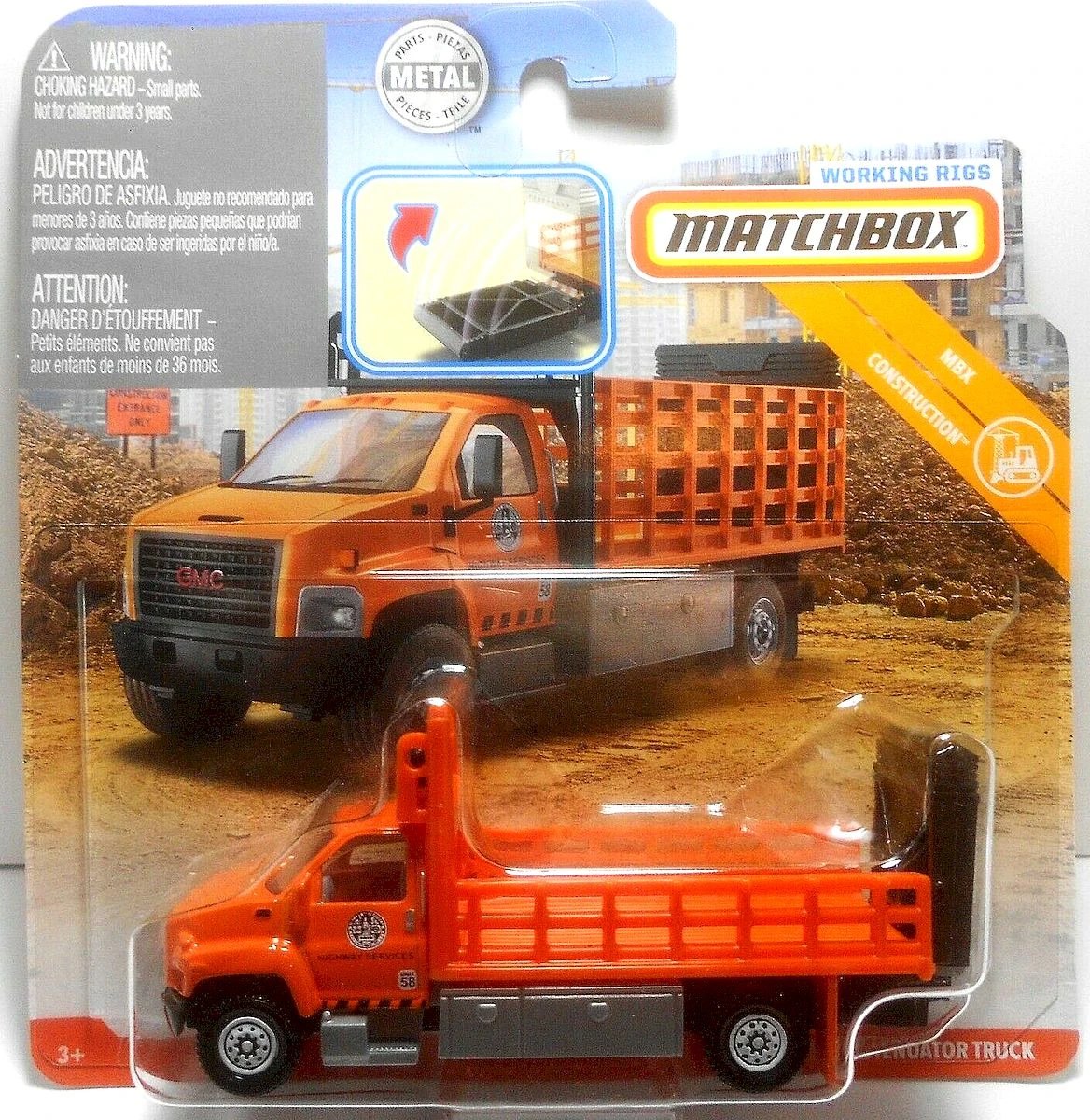 Hot Wheels GMC 3500 Attenuator Truck