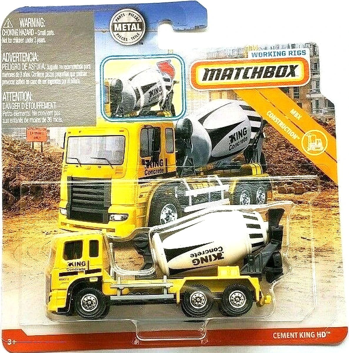 Hot Wheels Cement King HD