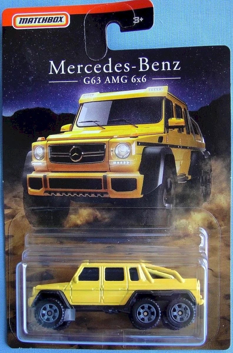 Hot Wheels Mercedes-Benz G63 AMG 6x6