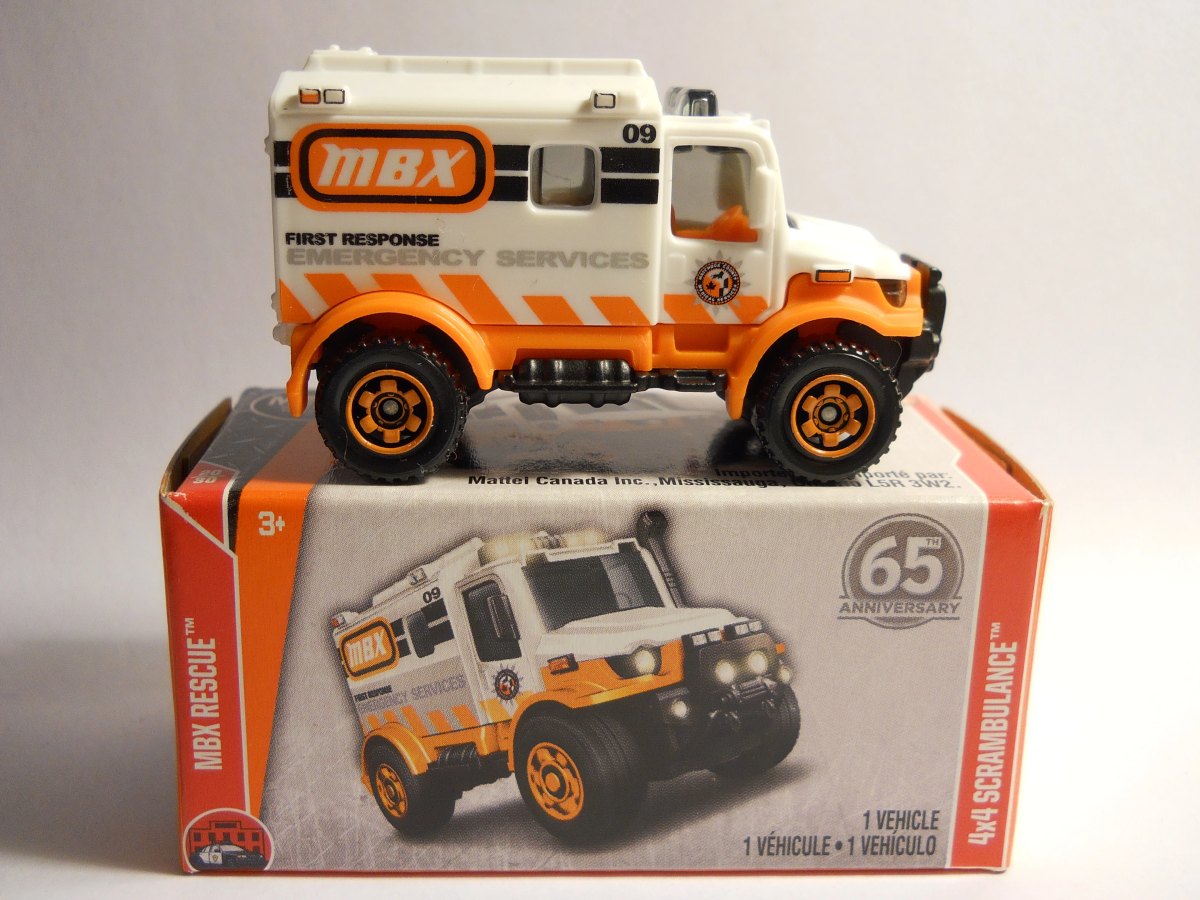 Hot Wheels 4x4 Scrambulance