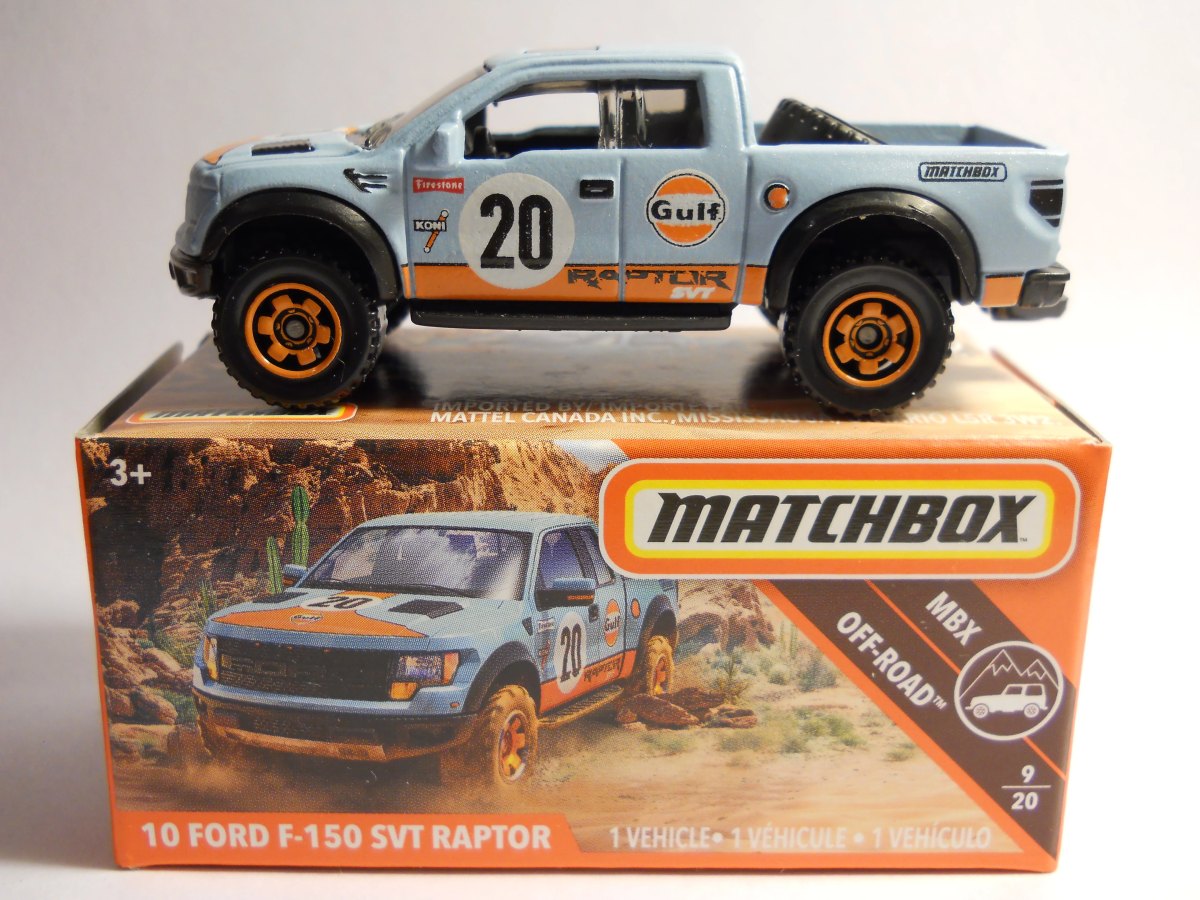 Hot Wheels 10 Ford F-150 SVT Raptor