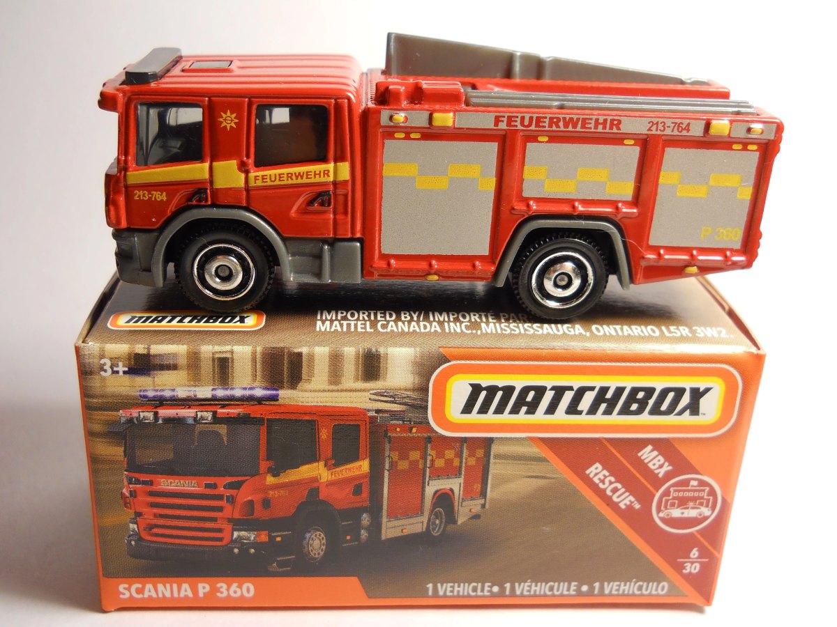 Hot Wheels Scania P 360