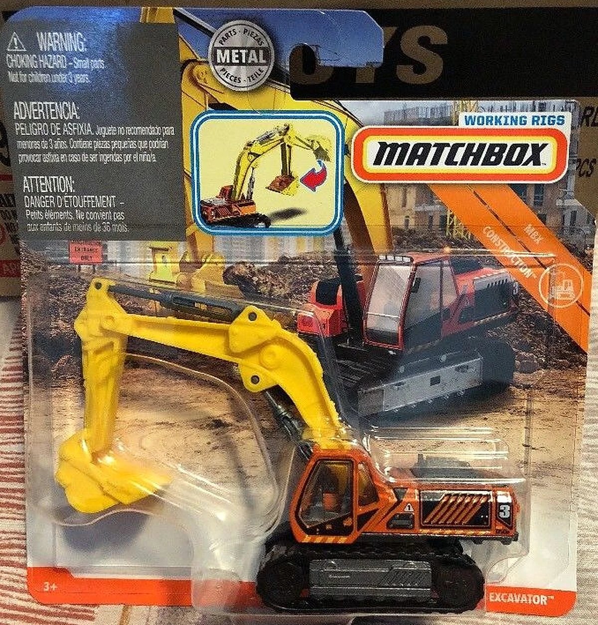 Hot Wheels Excavator