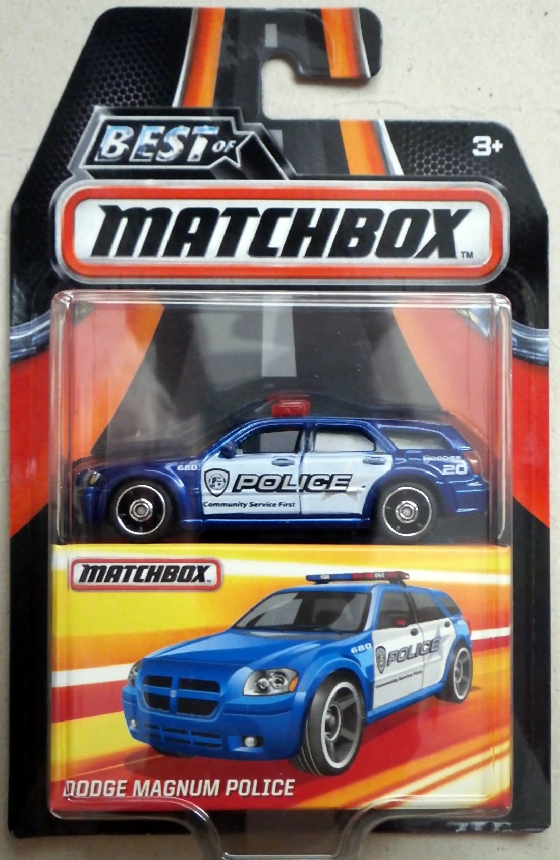 Hot Wheels Dodge Magnum Police