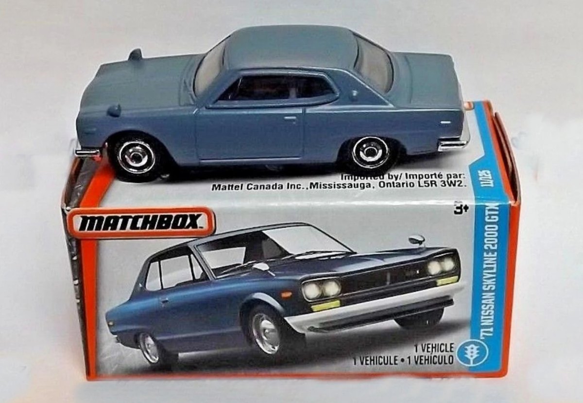 Hot Wheels ´71 Nissan Skyline 2000 GTX