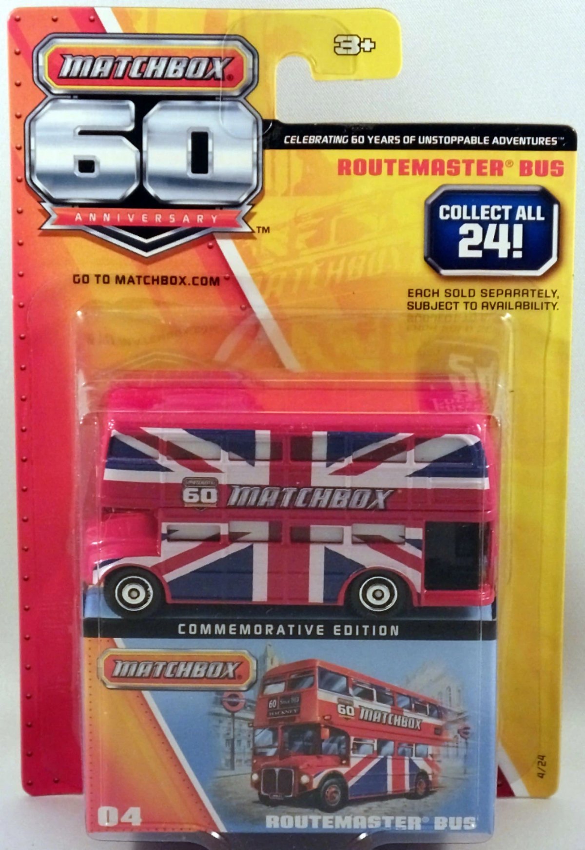 Hot Wheels Routemaster Bus