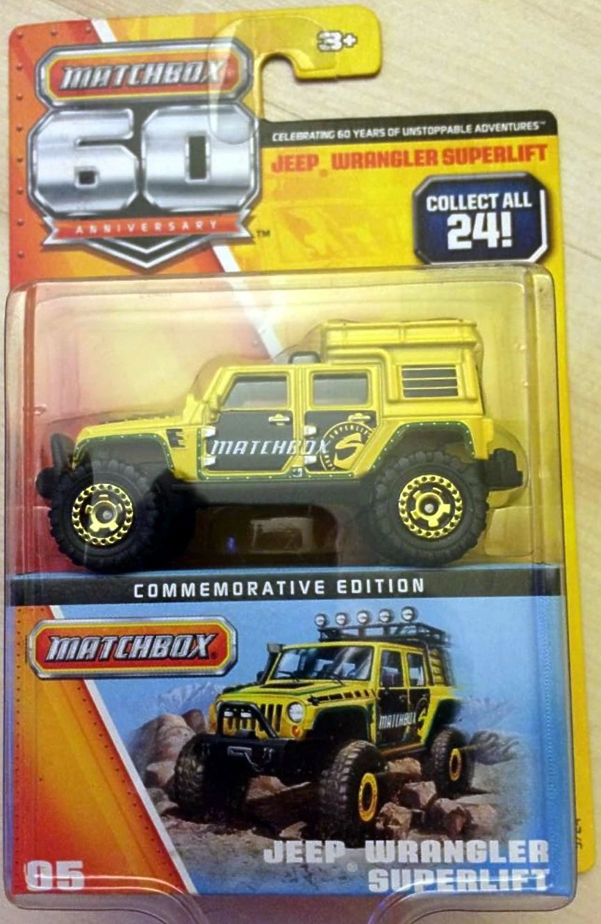 Hot Wheels Jeep Wrangler Superlift